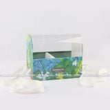 Hộp mika vòm 2 ngăn hình hoa hiện đại (1 chiếc) - THH0120