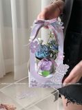 Túi hoa vòm chuyên cắm hoa tươi, hoa sáp -  THH0124