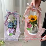 Túi hoa vòm chuyên cắm hoa tươi, hoa sáp -  THH0124