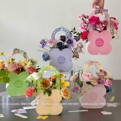 Túi bông hoa chuyên dùng cắm hoa tươi, hoa sáp - THH0126