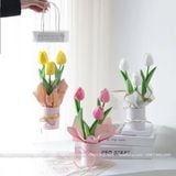 Hộp trụ mini dùng cắm 1-3 bông hoa - THH0127