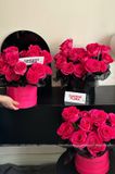 Hộp trụ bạc THE ROSEMADAM cắm hoa tươi, hoa sáp (không bao gồm hoa) - THH0133
