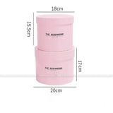 Hộp trụ bạc THE ROSEMADAM cắm hoa tươi, hoa sáp (không bao gồm hoa) - THH0133
