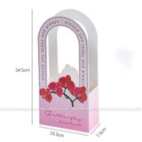Túi vòm hoa viền chữ chuyên cắm hoa tươi, hoa sáp -  THH0134