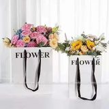 Túi giấy FLOWER hình chữ nhật dùng đựng bó hoa, đựng quà - THH0136