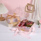Hộp vuông nắp nhựa size 20cm - THH0143