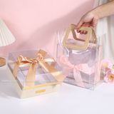 Hộp vuông nắp nhựa size 20cm - THH0143