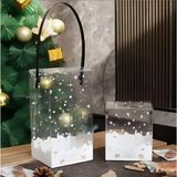 Hộp vuông Noel đựng cây thông size 22cm - THH0153