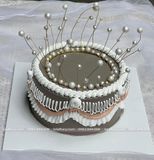 Vương miện ngọc trang trí bánh sinh nhật, trang trí bó hoa - DCB0001