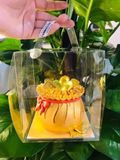 Hộp mika trong suốt đựng bánh kem size 16cm - THB0005
