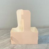 Túi giấy Kraff 2 ngăn cắm hoa và đựng trà sữa - THH0093