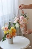 Hộp xô nhựa đựng hoa Hot Trend (không kèm hoa) - THH0140