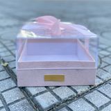 Hộp vuông nắp nhựa size 20cm - THH0143