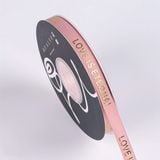 Ruy băng gân LOVE IS ETERNAL bản 1cm - RUY0045