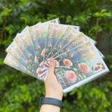 Thiệp dài kèm phong bì (1 set 10 chiếc) - PKK0084
