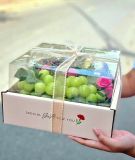 Bộ hộp + túi Vuông Special Gift đựng hoa quả - THH0149