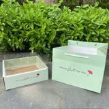 Bộ hộp + túi Vuông Special Gift đựng hoa quả - THH0149