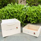 Bộ hộp + túi Vuông Special Gift đựng hoa quả - THH0149
