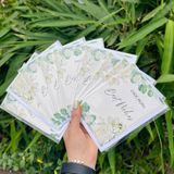 Thiệp dài kèm phong bì (1 set 10 chiếc) - PKK0084