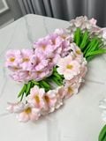 Hoa tulip Nở cao su non decor phòng chụp ảnh siêu đẹp (10 cành) - HOG0010