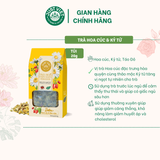  Trà Hoa Thiên Nhiên Detox Just Viet - Hoa Cúc & Kỷ Tử - Thanh Lọc, Tốt Cho Sức Khỏe - Túi 20g 