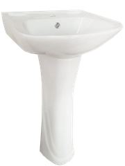 Chậu rửa treo tường chân dài JOMOO 12489-1/11P-I011