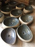 Lavabo đá cuội C-01