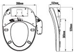 Nắp bồn cầu thông minh JOMOO PD1868-S0-CJM