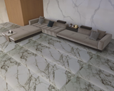 Đá nung kết màu trắng vân đá Carrara Ultime