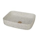 Lavabo gốm mỹ thuật LS35