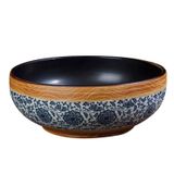 Lavabo gốm mỹ thuật LS21