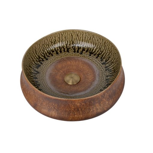 Lavabo gốm mỹ thuật LS25