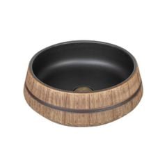 Lavabo gốm mỹ thuật LS05