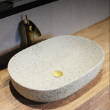 Lavabo gốm mỹ thuật LS34A