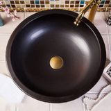 Lavabo gốm mỹ thuật LS12