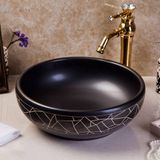 Lavabo gốm mỹ thuật LS13