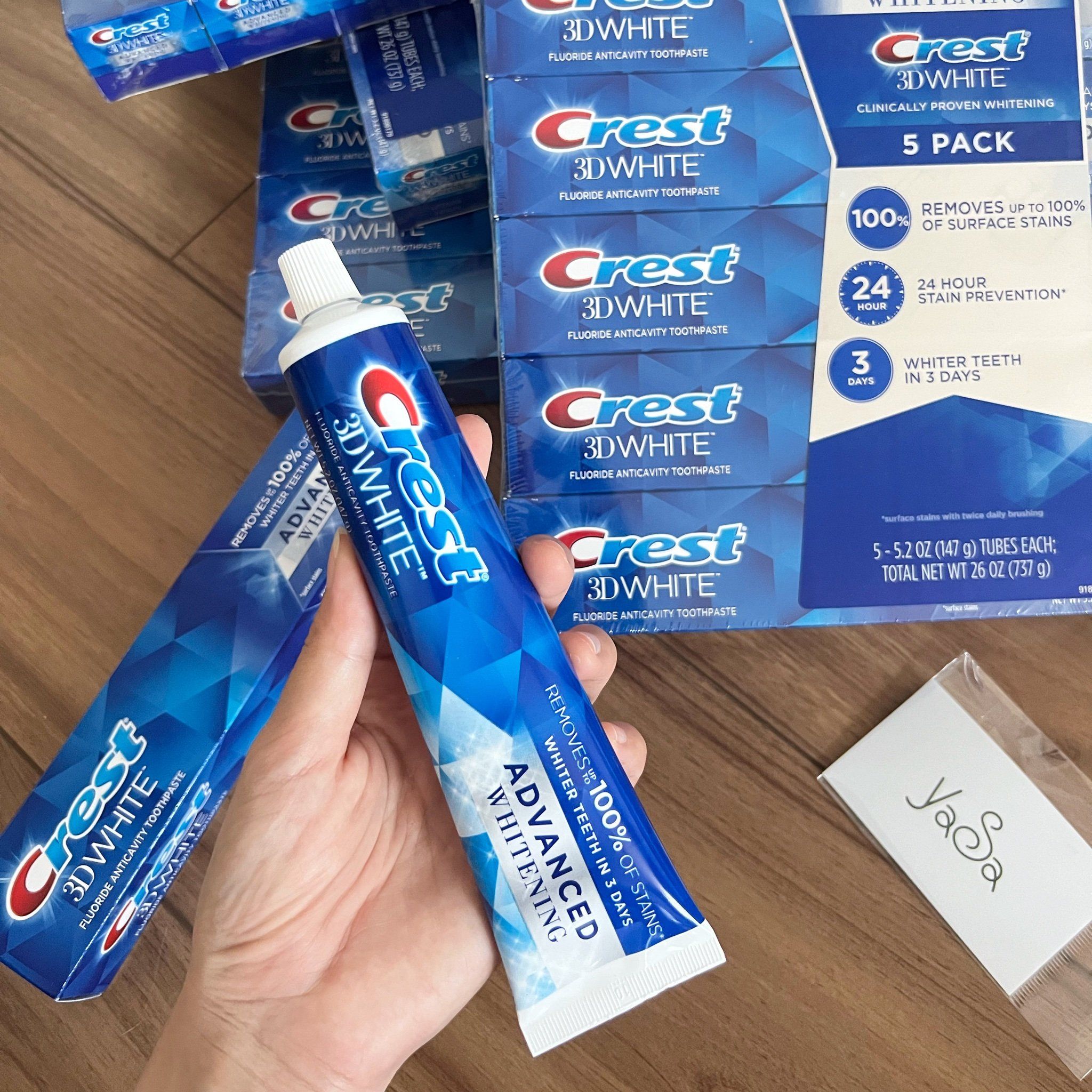 Kem đánh răng Crest 3D White – YaSa