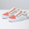 [Size 38.5] Giày Vans Old Skool Platform Twill sneakers in pastel multi