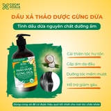 DẦU GỘI XẢ THẢO DƯỢC GỪNG DỪA