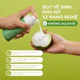 Bọt Vệ Sinh Hữu Cơ Hương Táo Xanh 150ml