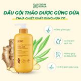 Gội Xả thảo dược Gừng Dừa 650g