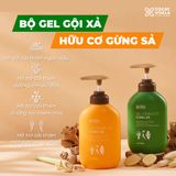 Gel gội xả hữu cơ Gừng Sả 500g