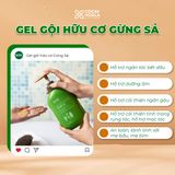 Gel gội xả hữu cơ Gừng Sả 500g