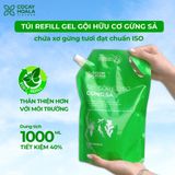 Gel gội xả hữu cơ Gừng Sả 1000ml