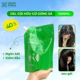 Gel gội xả hữu cơ Gừng Sả 1000ml