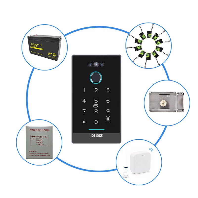 Khóa quản lý khuôn mặt (Face ID)  - Bản Bluetooth - Model: H3D