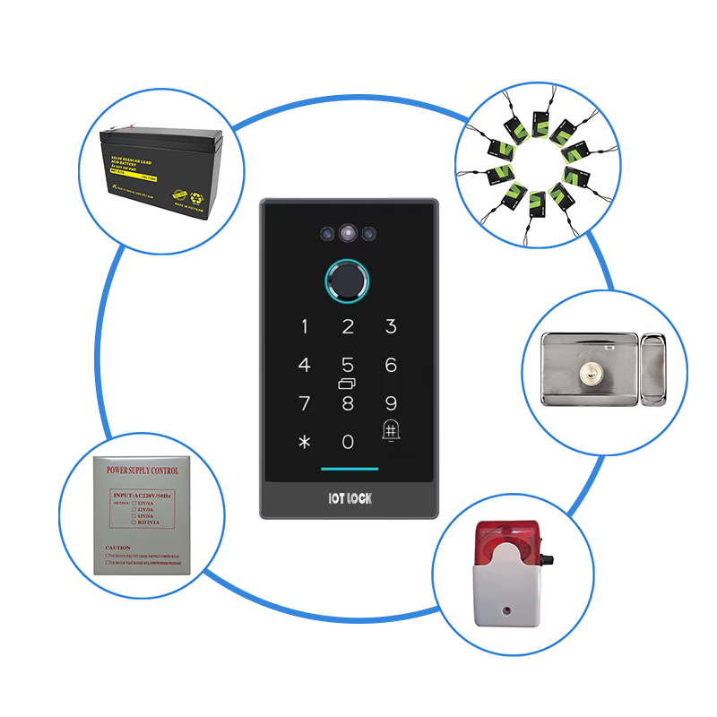 Khóa quản lý khuôn mặt (Face ID)  - Bản Bluetooth - Model: H3D