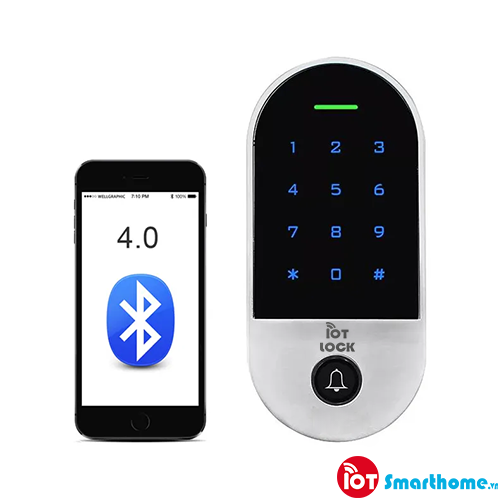 Bộ kiểm soát khóa từ Bluetooth model: H2F-BL