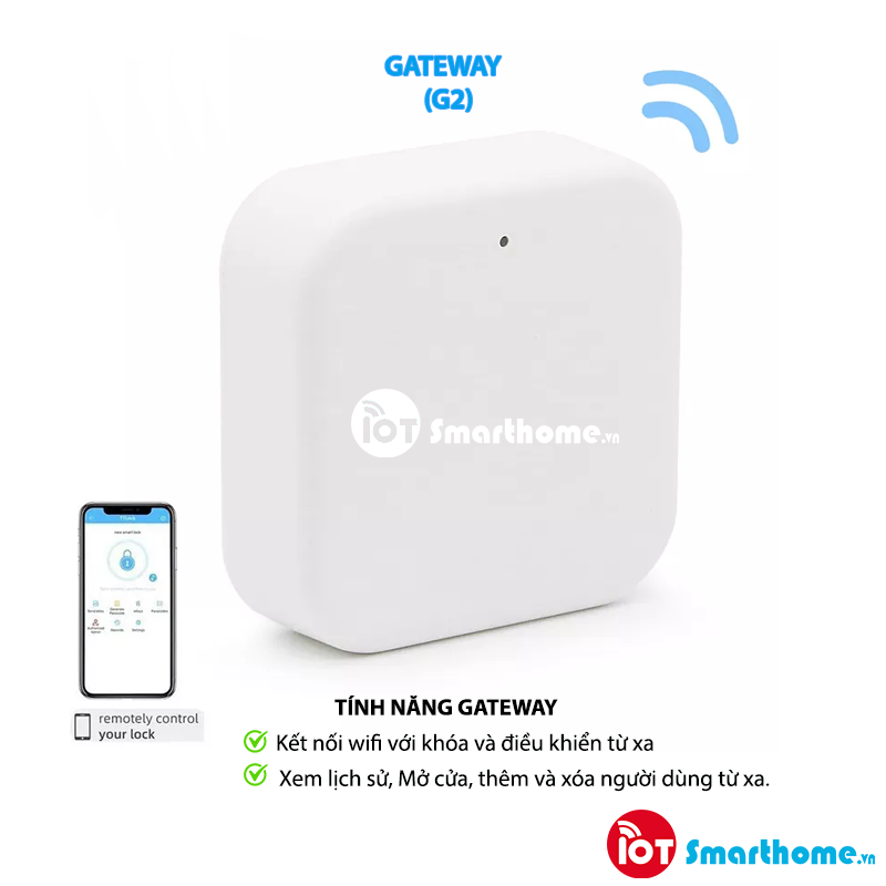 Khóa từ chuyên cửa nhà trọ  - Bản Bluetooth - Model: TT1