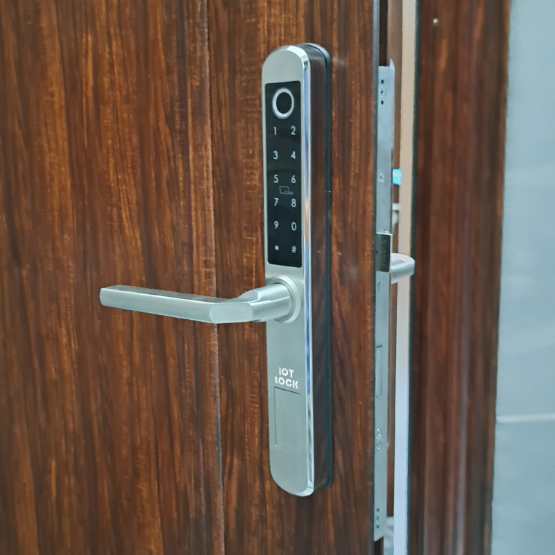 Khóa cửa thông minh IOT LOCK A1100 - inox